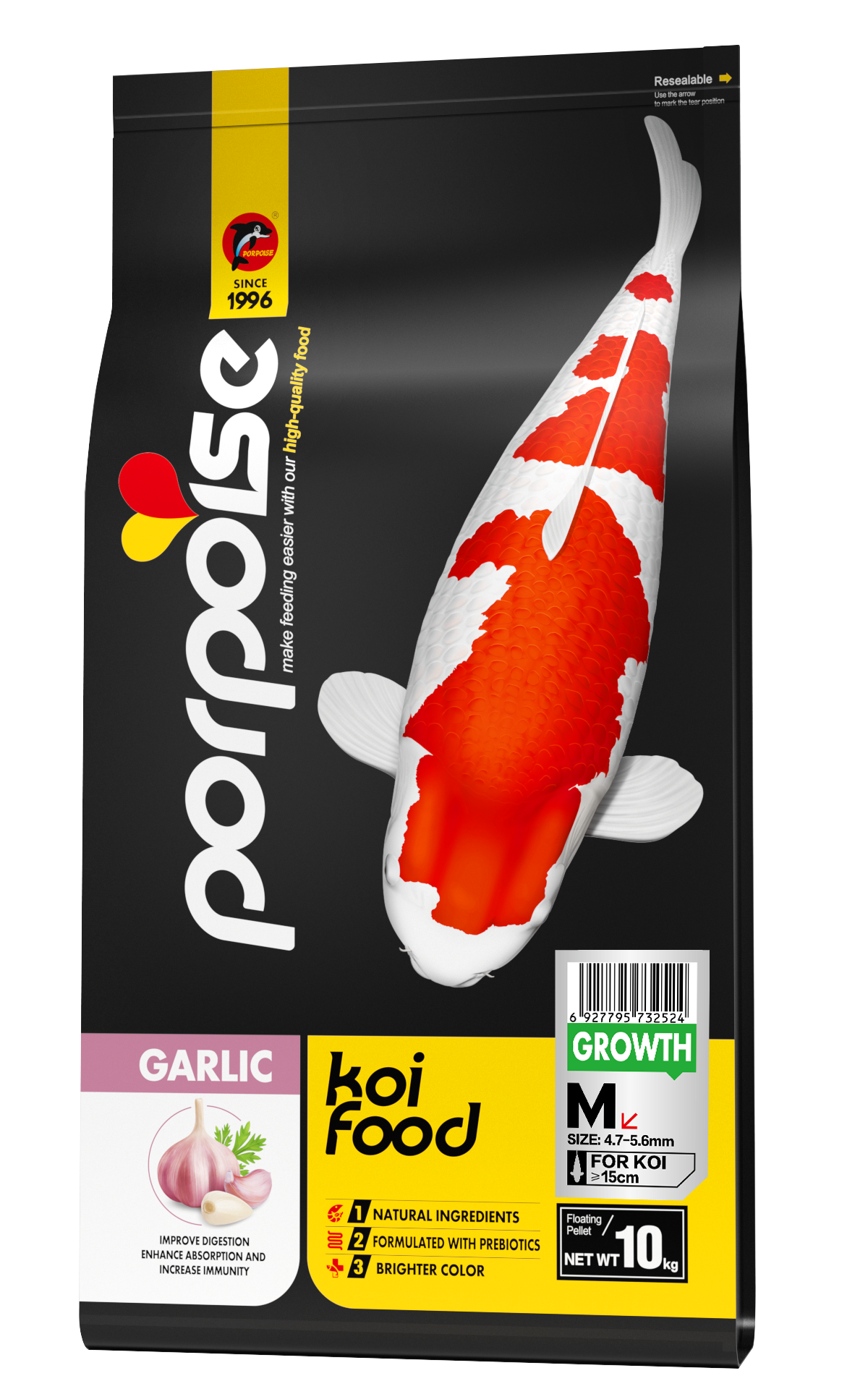 PORPOISE Koi Food GROWTH Series